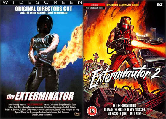 The Exterminator 1 + 2 (1980, 1984) Robert Ginty, +JULISTE !