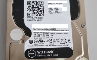 2Tb WD Black kiintolevy