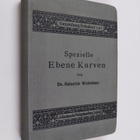 Heinrich Wieleitner : Spezielle ebene kurven - pikkukuva 1