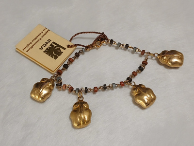 24k Gold plated South America rannekoru