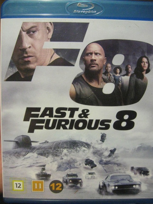 FAST & FURIOUS 8 BLU-RAY