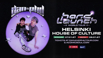 Liput 2 kpl Dan and Phil Hard Launch World Tour 8.1.2027