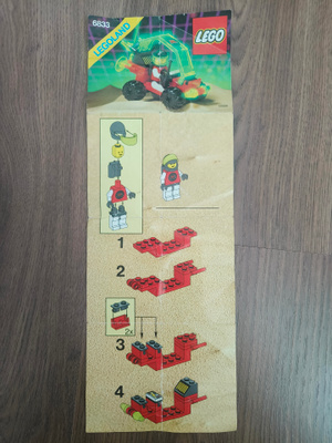 LEGO 6833 BEACON TRACER OHJEET