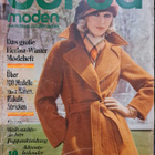 Vintage Burda moden kaavalehti 10/1974 - pikkukuva 1