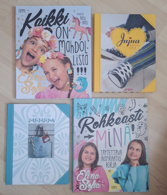 Elina Sofia kaksi kirjaa / Jujua Jujuja kaksi muistikirjaa