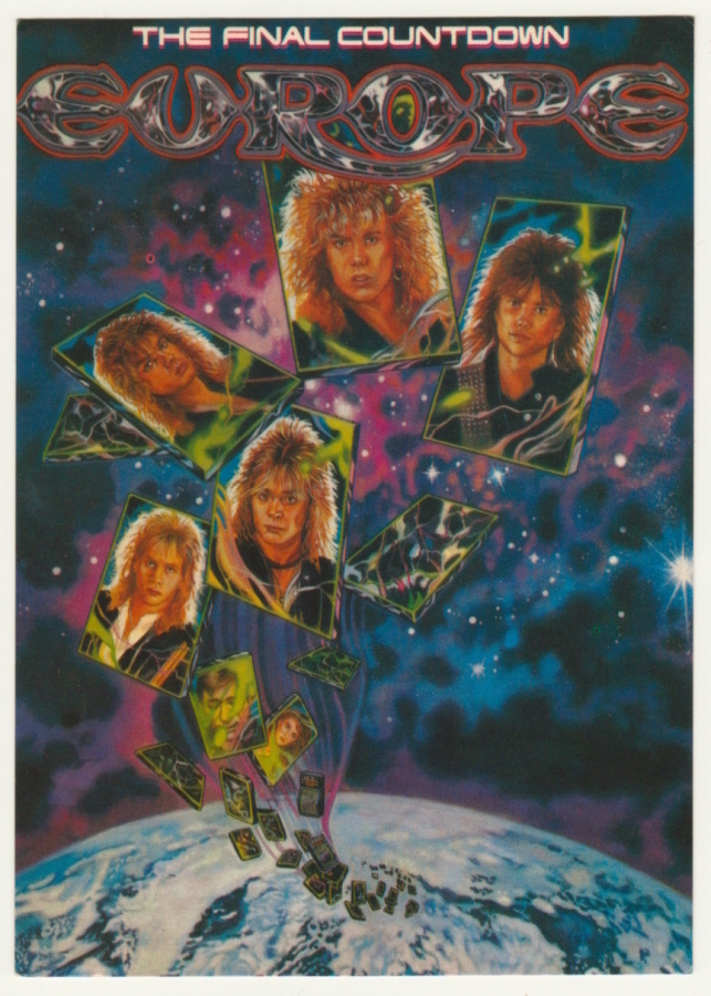 Fanikortti Europe 1988