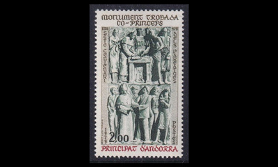 Andorra Fr 301 ** Itsenäinen yhteisruhtinaskunta 700v (1979