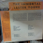 LESTER YOUNG - THE IMMORTAL LESTER YOUNG EX-/EX+ LP - pikkukuva 2