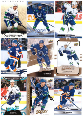 9 x BO HORVAT Canuncks, Islanders