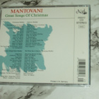 CD Mantovani Great Songs Of Christmas - pikkukuva 2
