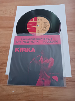 Kirka & The Islanders – Oh, New York 7" ps orig 1975 mint