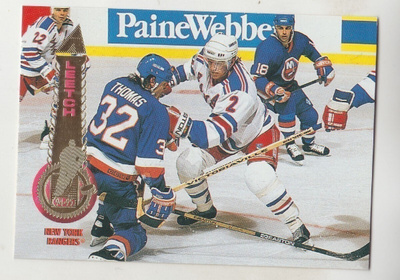 Brian Leetch 93-94 Pinnacle.