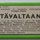 *** Vanha campingmatkamainos magneettina * 50-luku *** - pikkukuva 1