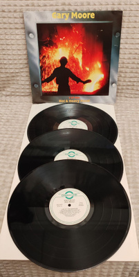 Gary Moore Hot & Heavy Metal 3xlp