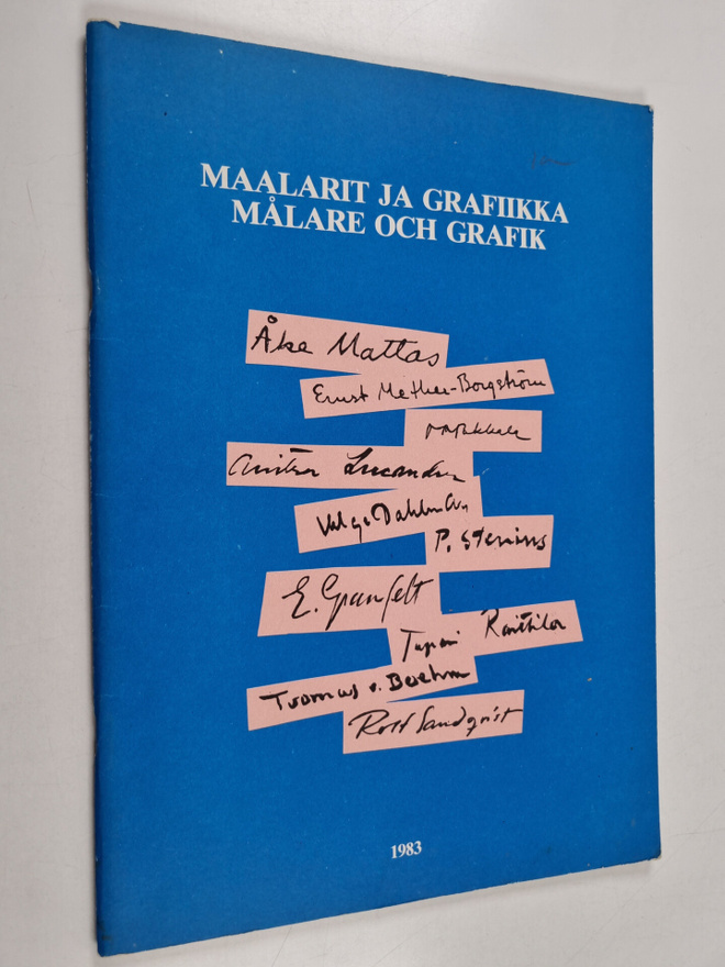 Tuomas Von Boehm : Maalarit ja grafiikka = Målare och grafik