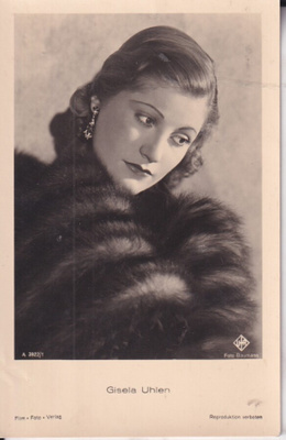 Gisela Uhlen, filmitähti , star, e160
