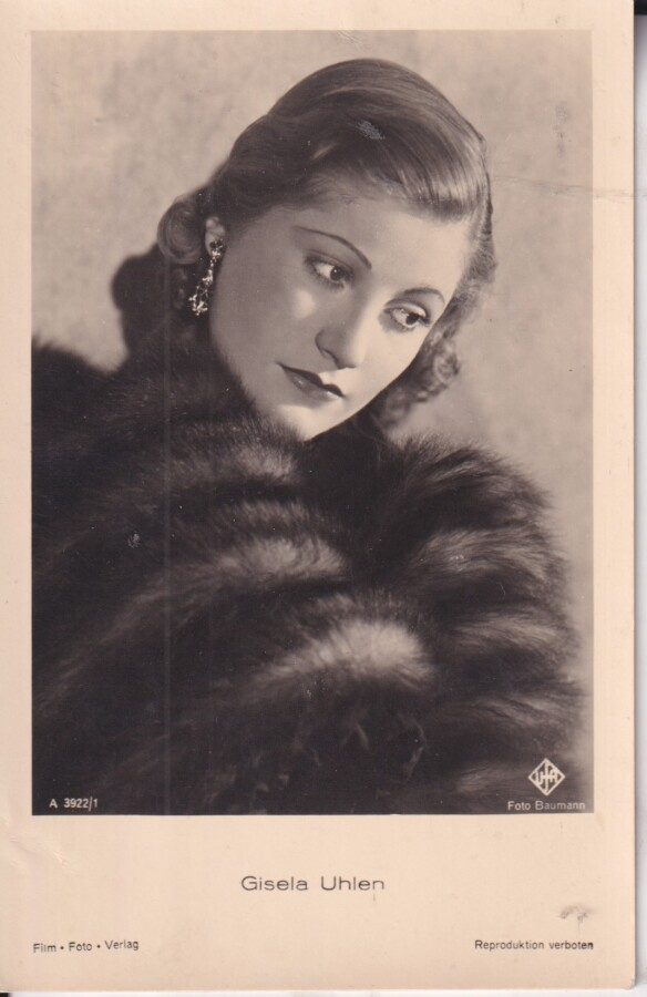 Gisela Uhlen, filmitähti , star,  e160