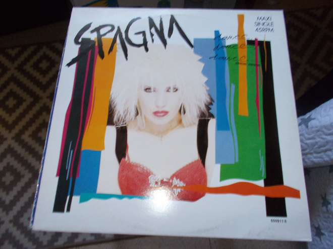 12" VINYYLI MAXI SINKKU SPAGNA ** DANCE DANCE DANCE **