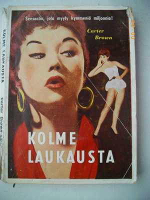 Carter Brown nro 1: Kolme laukausta (21.5)