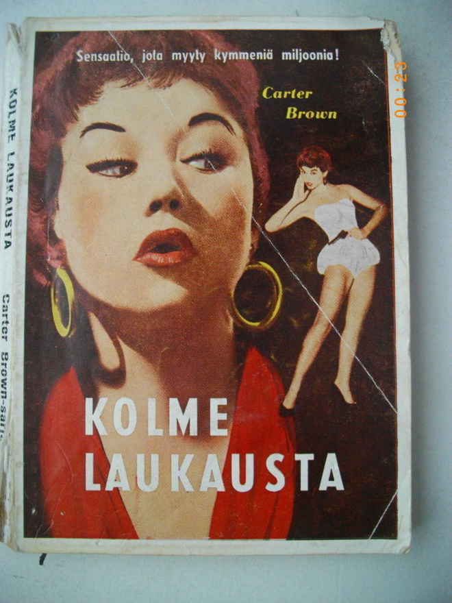 Carter Brown nro 1: Kolme laukausta (21.5)