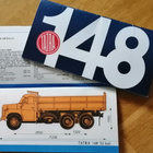 1975 Tatra 148 kuorma-auto esite - KUIN UUSI - 52 sivua - pikkukuva 1