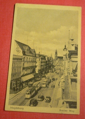 Magdeburg, Breiter Weg - Vanhat autot (K11)
