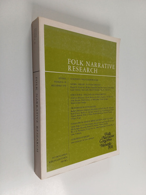 Folk Narrative Research : Some Papers Presented at the VI...