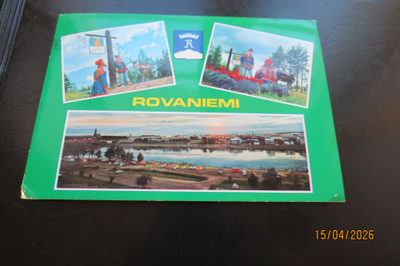 ROVANIEMI 1979 KULKENUT KORTTI