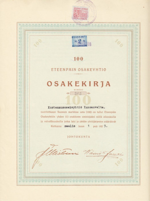 OKK 1929 Eteenpäin Oy, Kotka