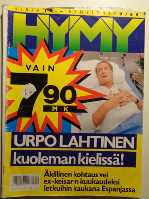 Hymy lehti Nro 9/1989 (25.9)