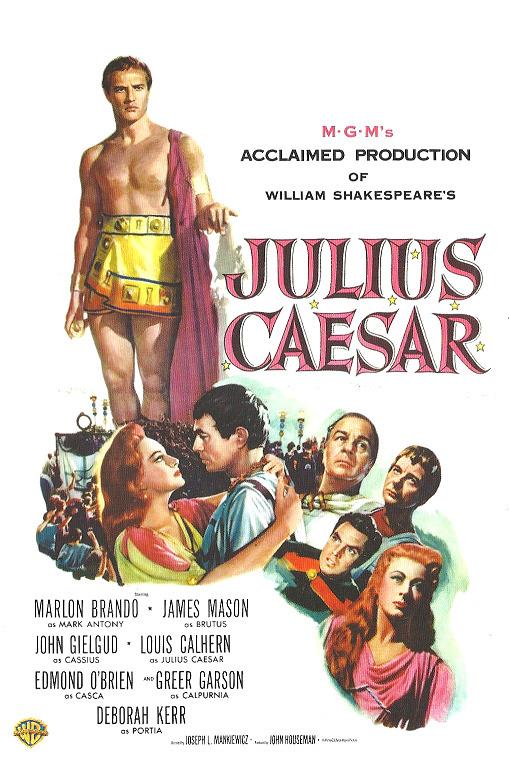 Julius Caesar (1953) Marlon Brando, James Mason DVD