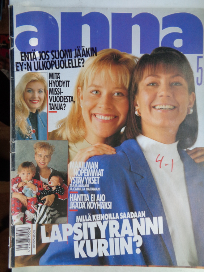 Anna lehti Nro 5/1992 (30.6)
