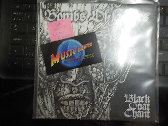 BOMBS OF HADES - BLACK COAT CHANT UUSI LP