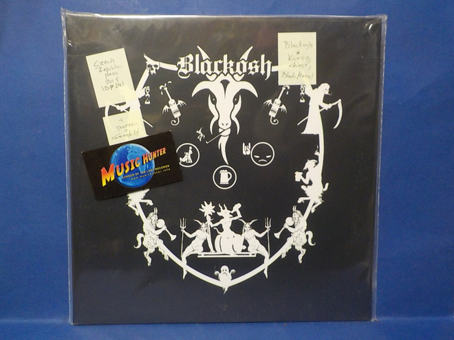 BLACKOSH - WHORES, BOOZE & BLACK METAL M-/EX CZECH 2015 LP