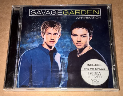 SAVAGE GARDEN AFFIRMATION CD
