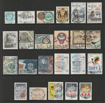 Vuoden 1985 merkit loistoleimattuina.
