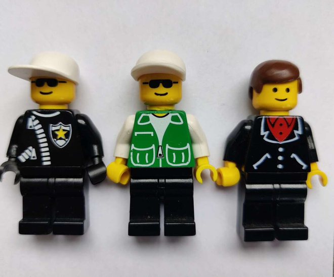 Lego vintage figuurit 3 kpl