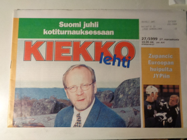 Kiekkolehti Nro 27/1999 (27.11)