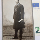 VANHA CDV Valokuva Virkamies Miekka ym Pori 1900-l - pikkukuva 1