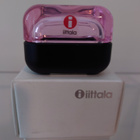 Harvinainen Iittala Vitriini 6x6 cm (Pinkki/Musta alumiini) - pikkukuva 1