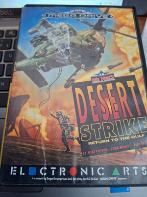 Sega Mega Drive Desert Strike, ei ohjeita