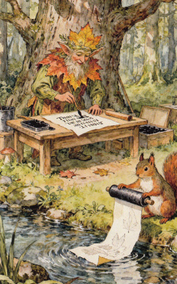 Metsänhaltia ja orava