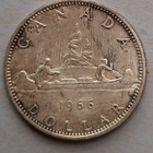 Kanada 1966 Hopeadollari - pikkukuva 1