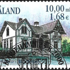 Åland 2000 Arkkitehtuur 10,00 mk EP alareuna LOISTO LaPe 180 - pikkukuva 1