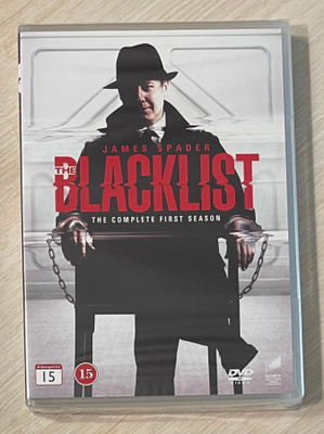 BLACKLIST: Kausi 1 (2013-2014) James Spader (4DVD) *UUSI*
