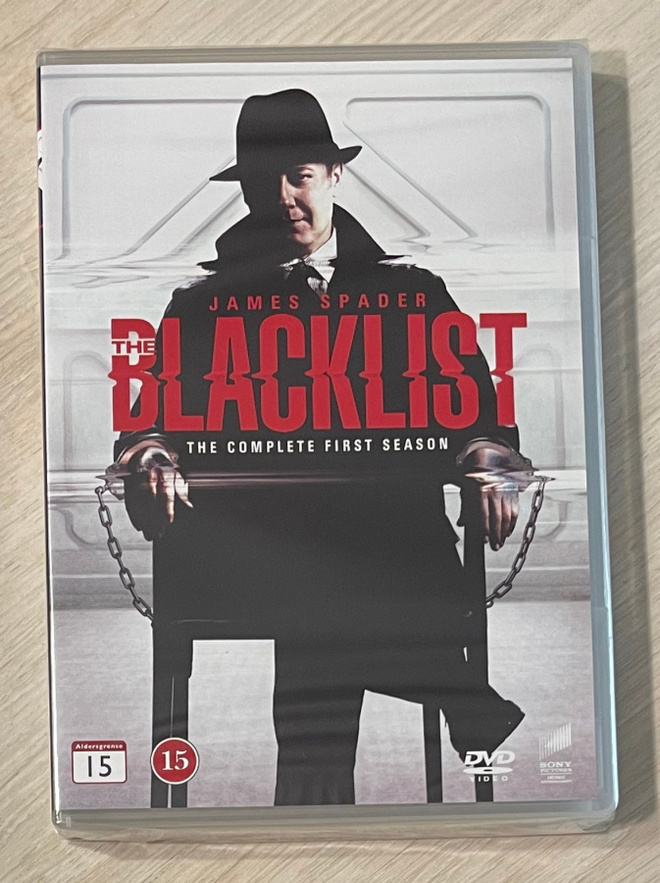 BLACKLIST: Kausi 1 (2013-2014) James Spader (4DVD) *UUSI*