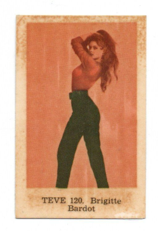 Purkkakuva TEVE n:o 120 BRIGITTE BARDOT