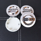 Nissan vannekeskiöt – Kromi-Hopea – 54mm (4kpl s - pikkukuva 3