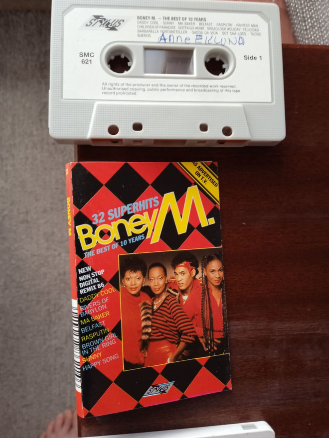 C- KASETTI: BONEY M : THE BEST OF 10 YEARS
