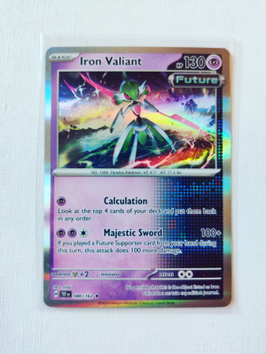 Iron Valiant Holo Rare